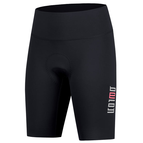 4D Padded Bike Shorts Women with Zipper Pockets Cycling Bicycle Biking Riders Shorts for Long Distance