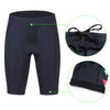 Beroy Women's Cycling Shorts with Gel Padding - Black