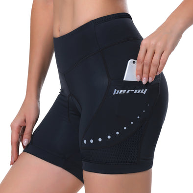 The improved new productsBeroy Womens 3D Padded Long Bike PantsCycling  pants BIKE SHORTS Padding with Drawstring Cor…