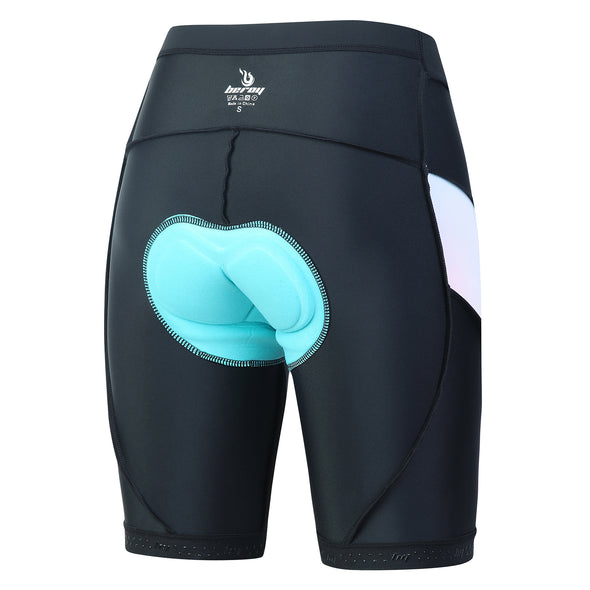 3D Gel Padding Womens Padded Bicycle Shorts