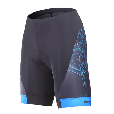 3D Gel Padded Bike Shorts Men - Blue